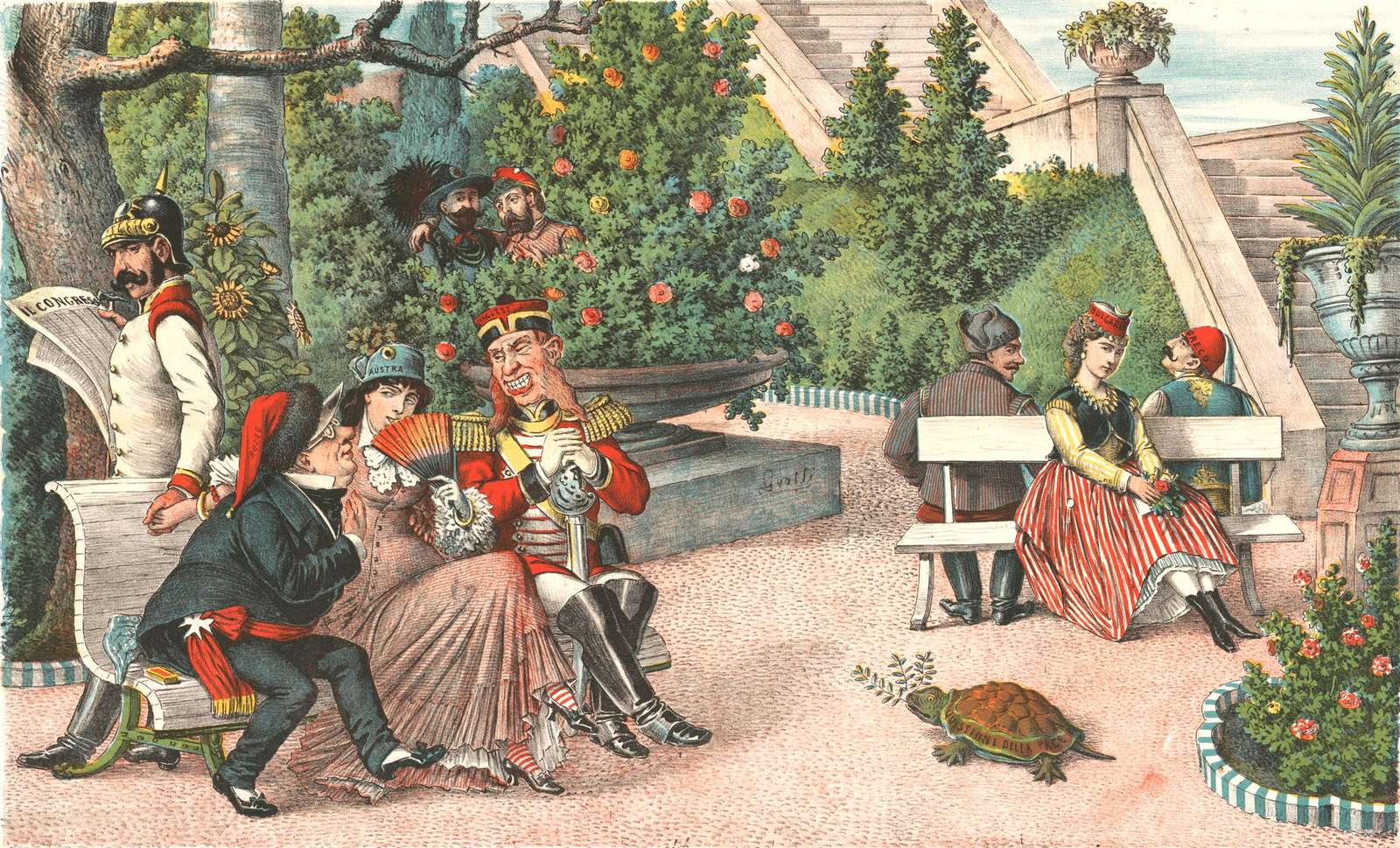 Grossi A -1878- De två Susannorna pussel på nätet