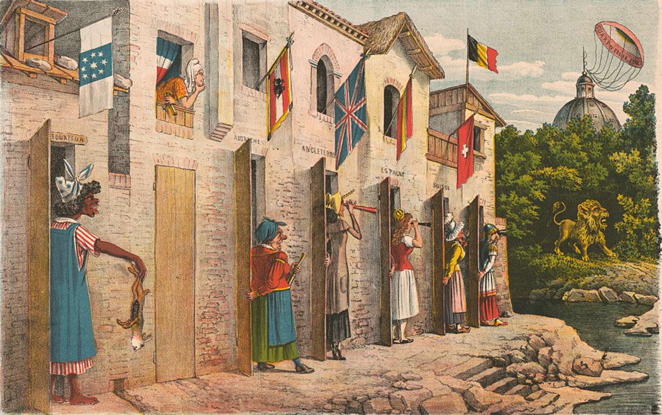 Grossi A -1878- Ett lejon i trädgården Pussel online