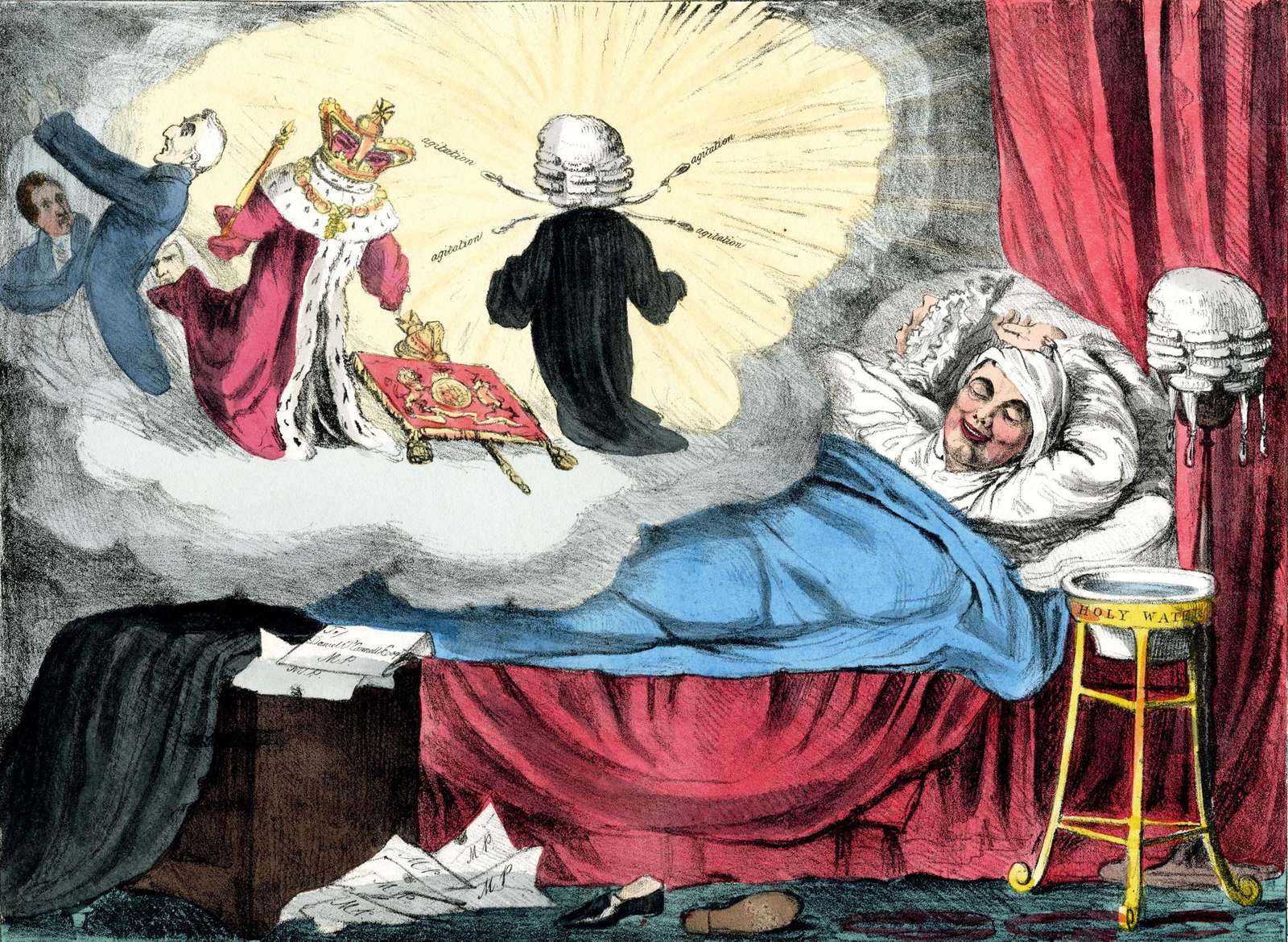 Seymour R -1829- Ein Traum von King George IV Online-Puzzle