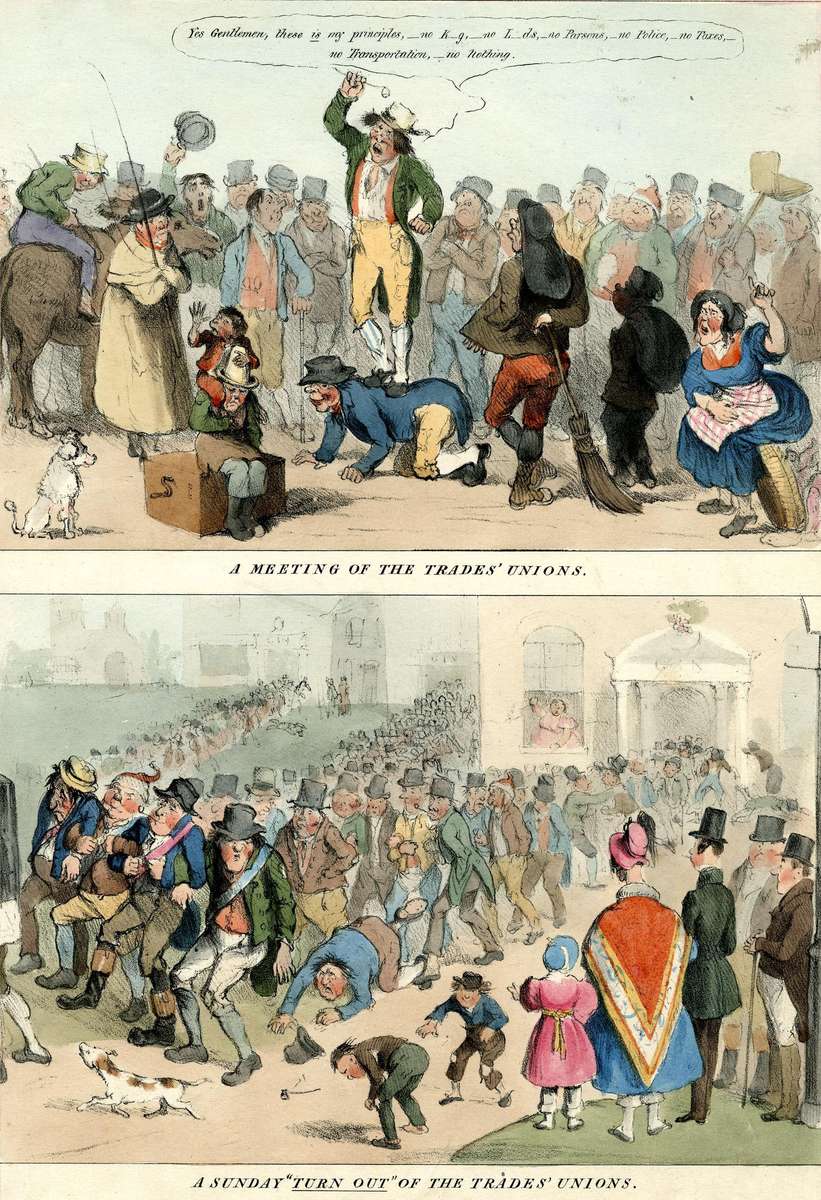 Seymour R -1834- Ein Treffen der Gewerkschaften Online-Puzzle