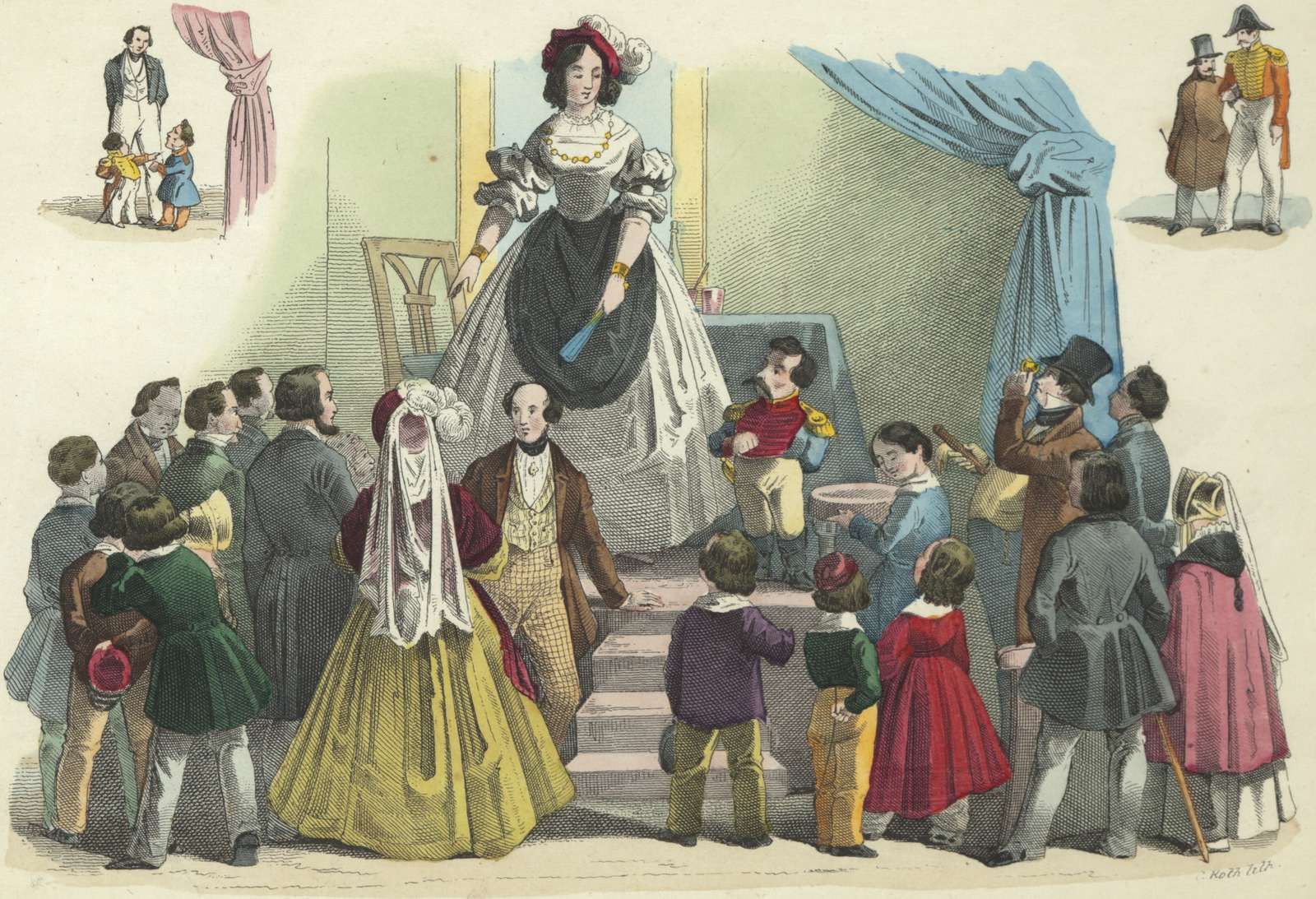 Vinckers HI -1848- Jahrmarkt Wuchsarten Online-Puzzle