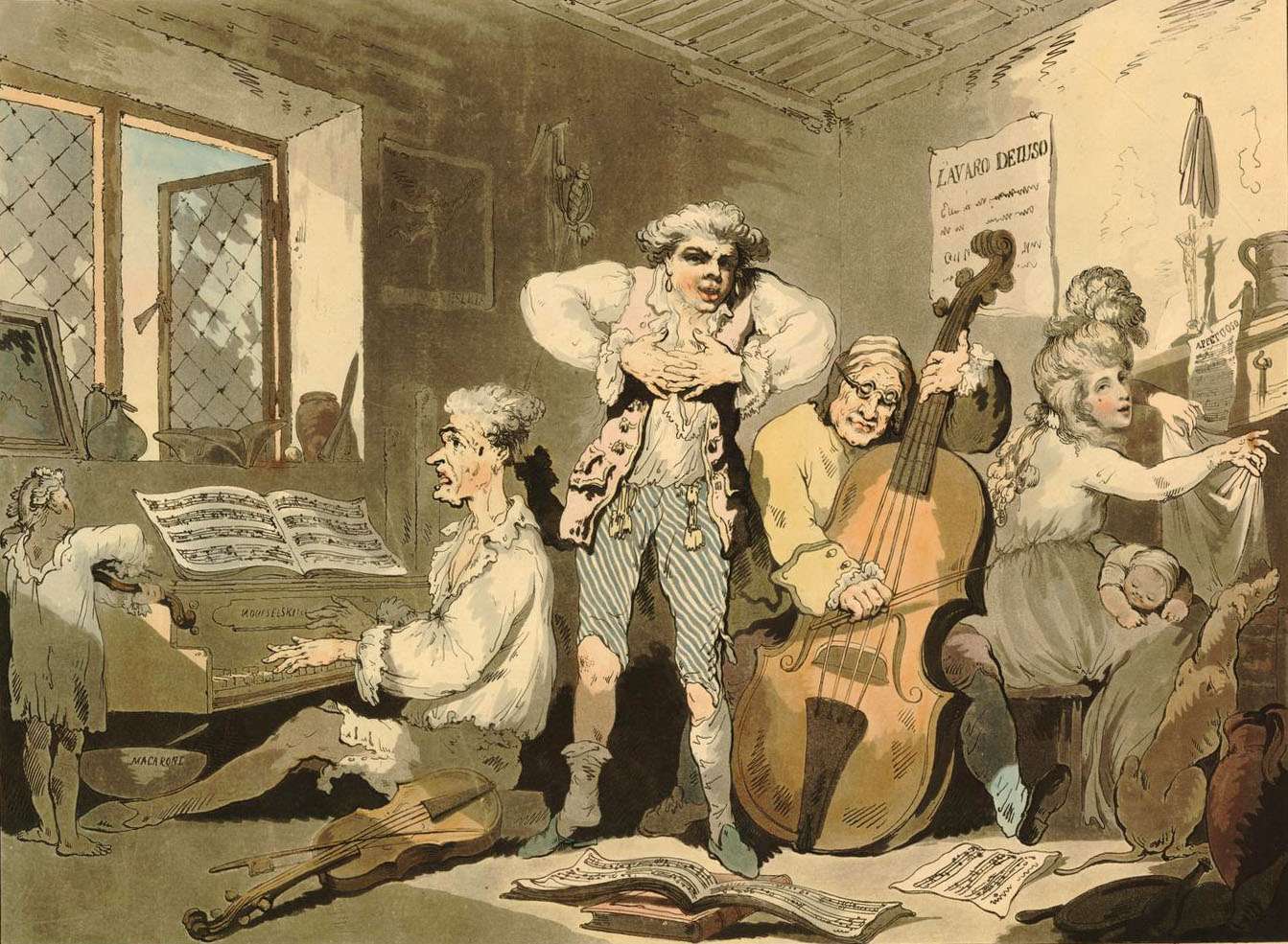 Alken S - 1785- Una famiglia italiana puzzle online