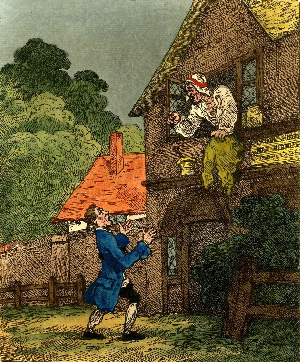 Wigstead H - 1774- Der Dorfarzt Online-Puzzle