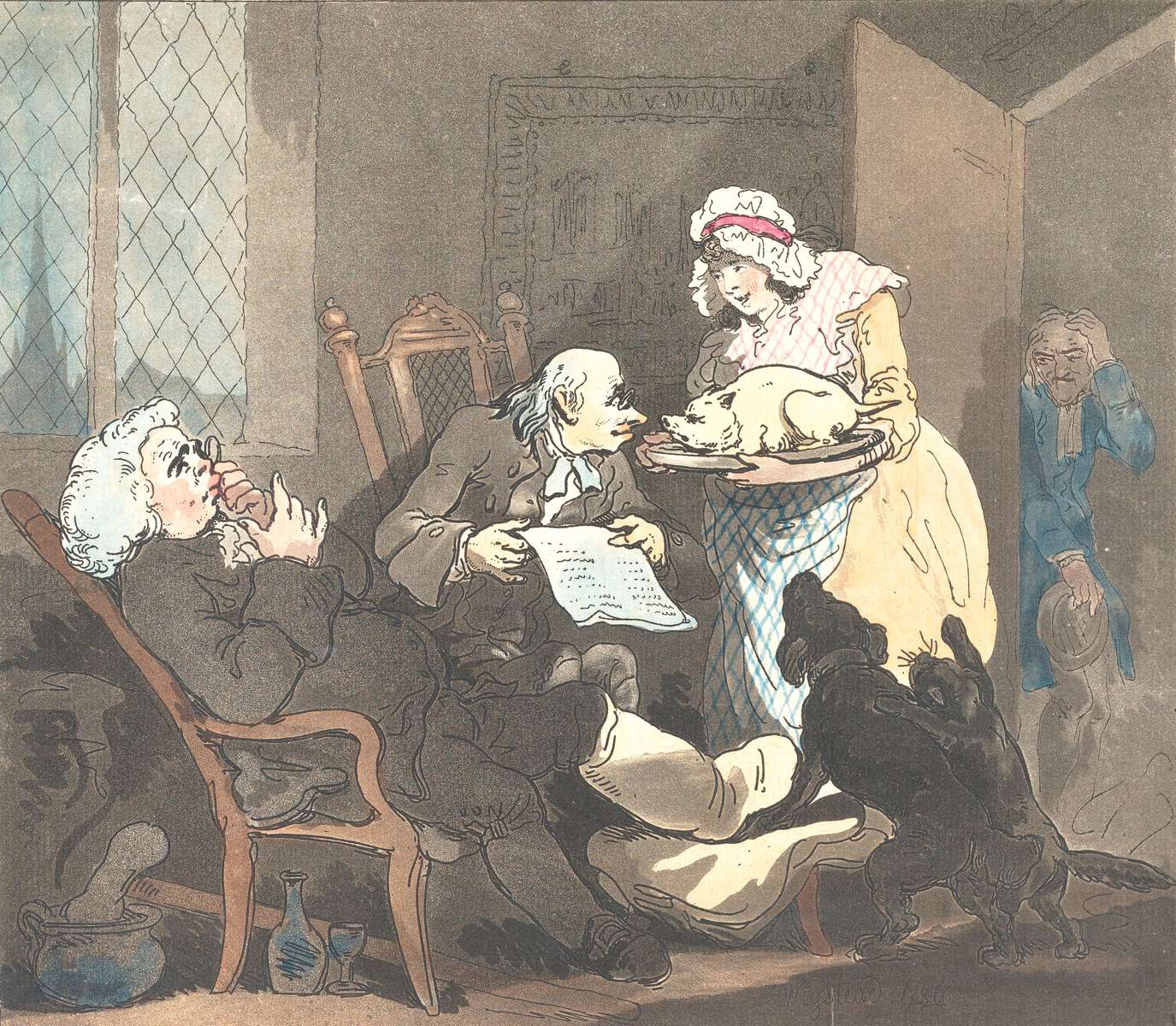 Wigstead H - 1786- Das Schweinchen Puzzlespiel online