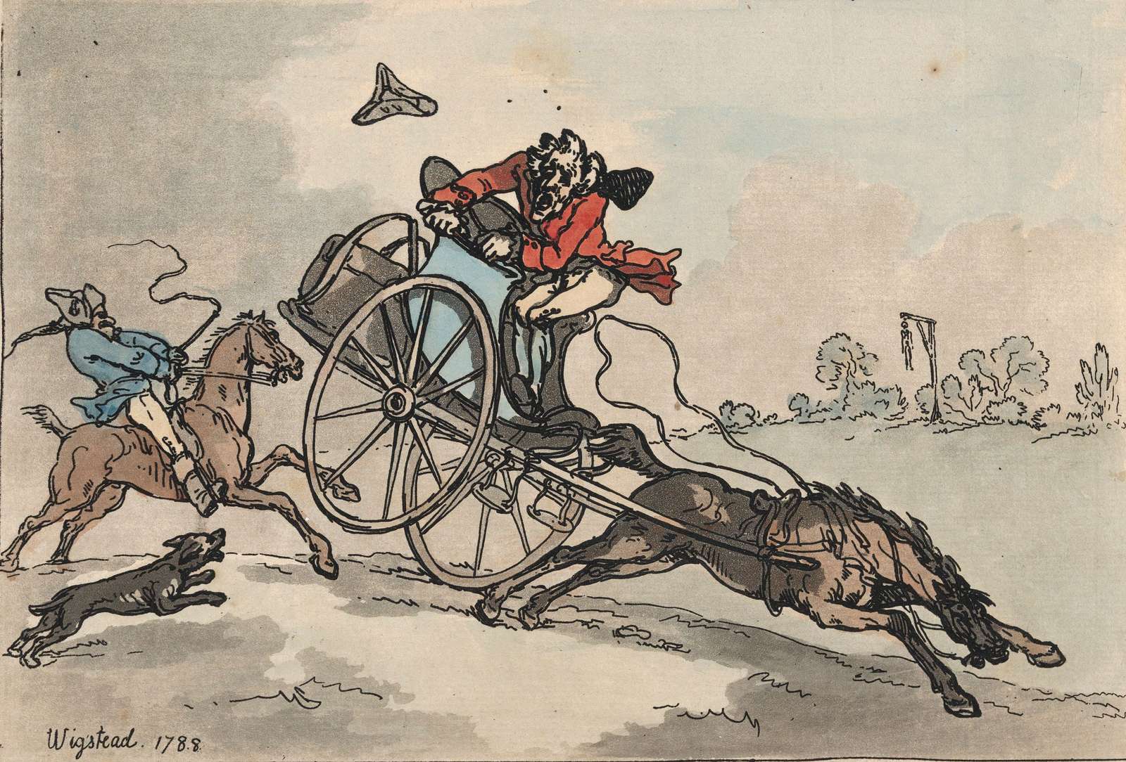 Wigstead H - 1788- Monsieur in England Puzzlespiel online