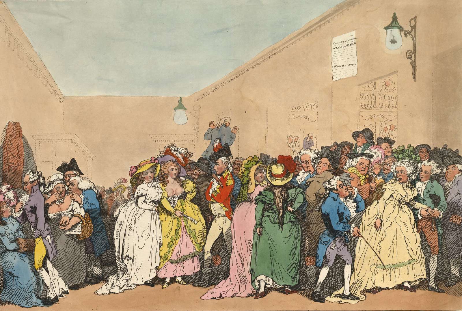 Wigstead H - 1811- Die Lobby-Herumlungerer Puzzlespiel online