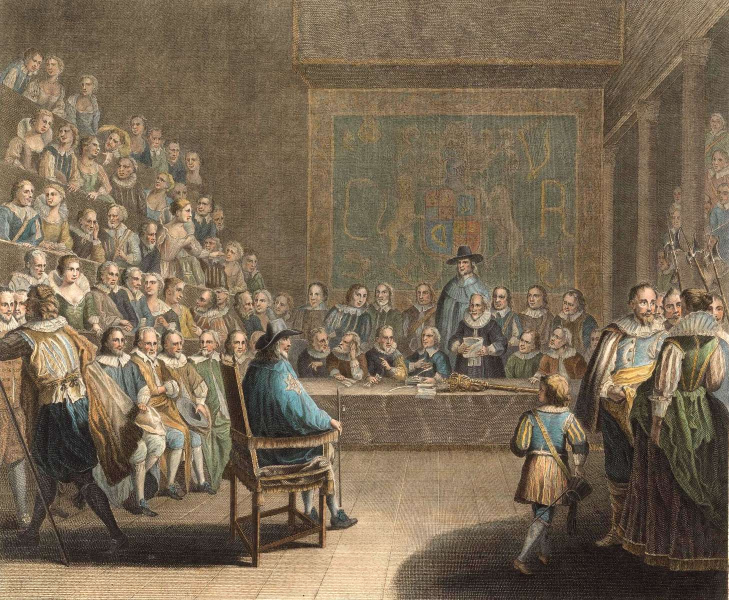 Du Bosc C - Le procès de Charles Ier, 1648 puzzle en ligne