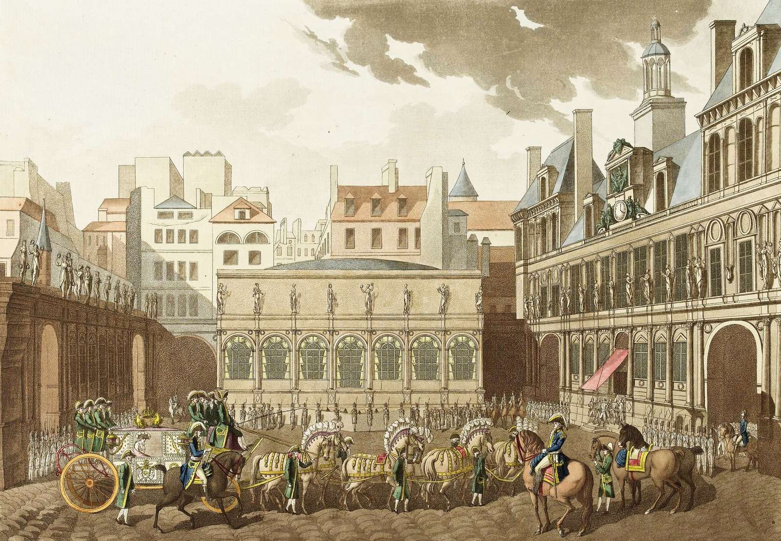 Lecoeur L -ca1804- L'accession au trône puzzle en ligne