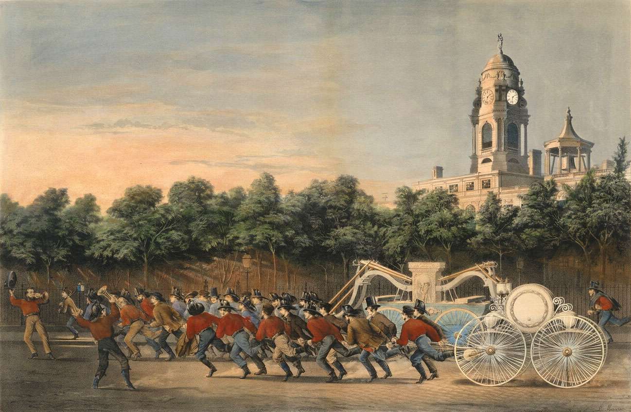 Maurer L -1854- The life of a firefighter jigsaw puzzle online