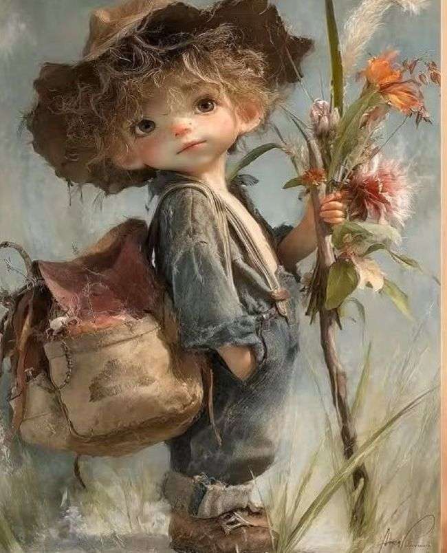 il piccolo Johnny il vagabondo puzzle online