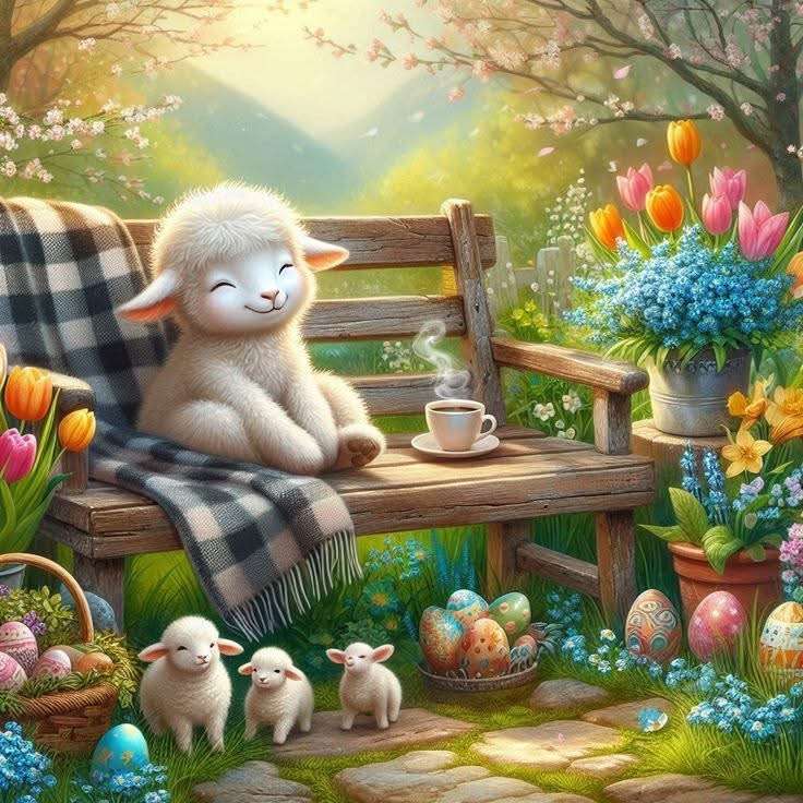 Imagine de Paște jigsaw puzzle online