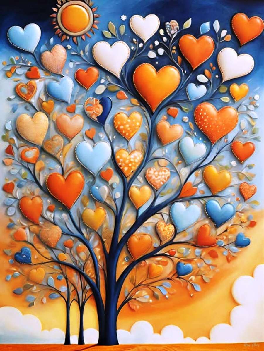 Hartenboom online puzzel