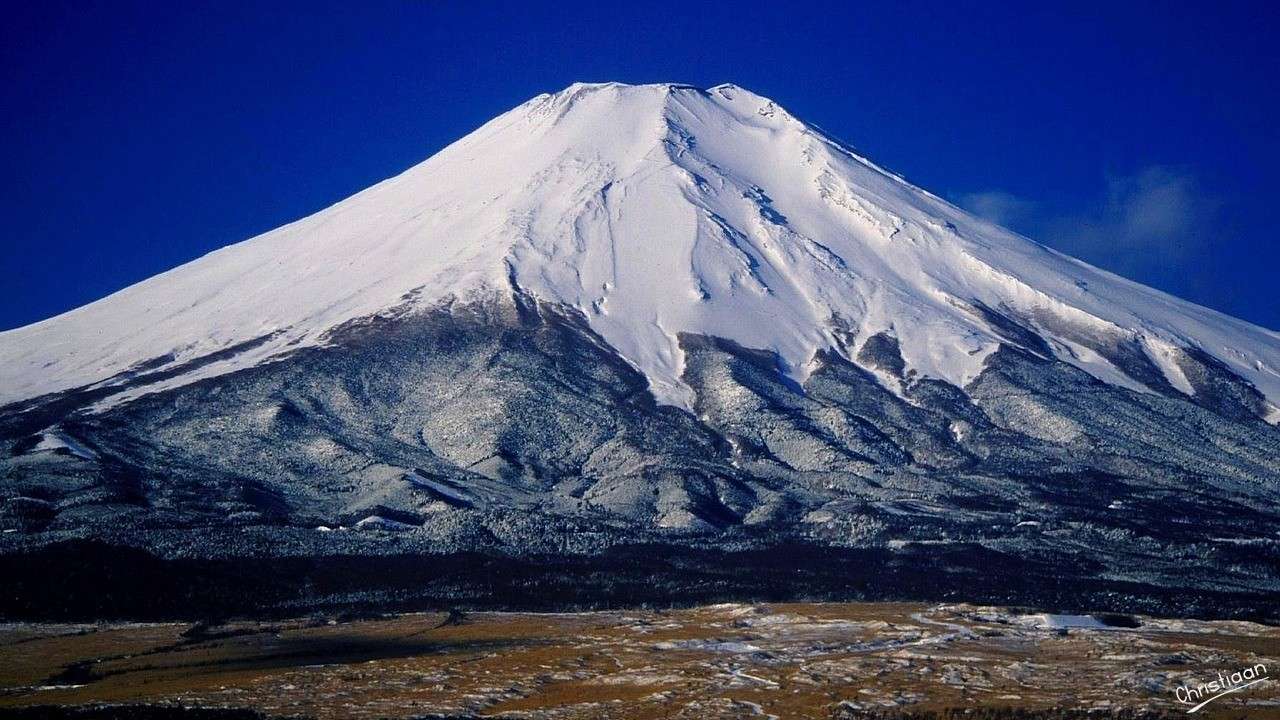 Mount fuji, Japan, Landscape. online puzzle