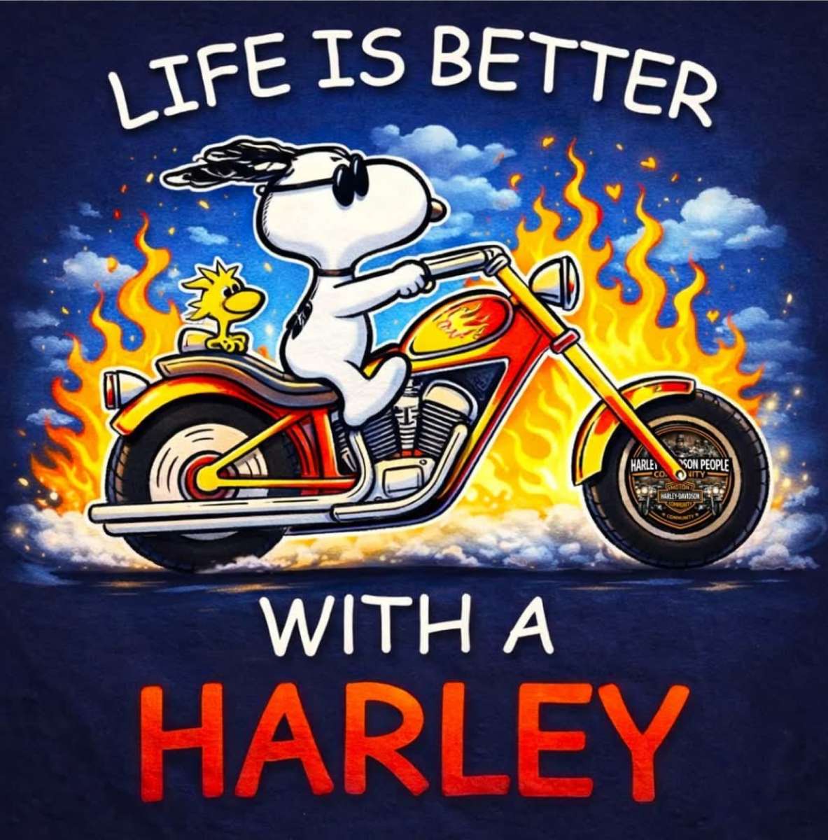 Snoopy dell'elicottero puzzle online