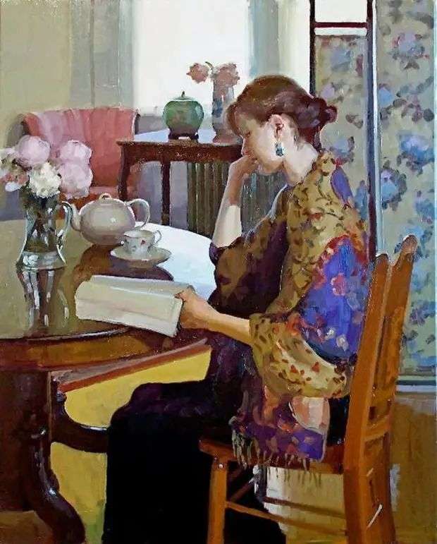 DENIS PERRIN - Afternoon reading puzzle online
