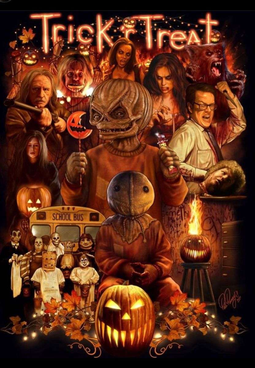 Notte spettrale di Halloween puzzle online