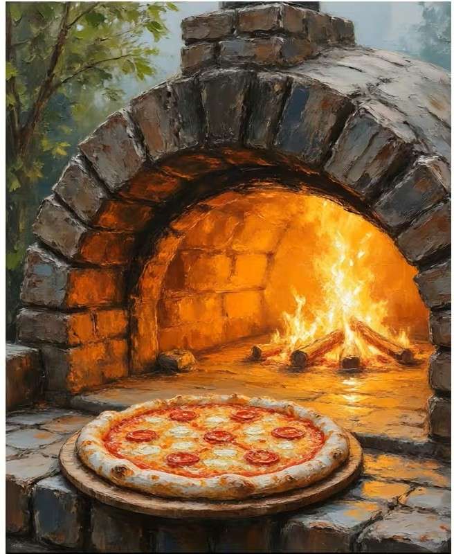 Forno per pizze puzzle online