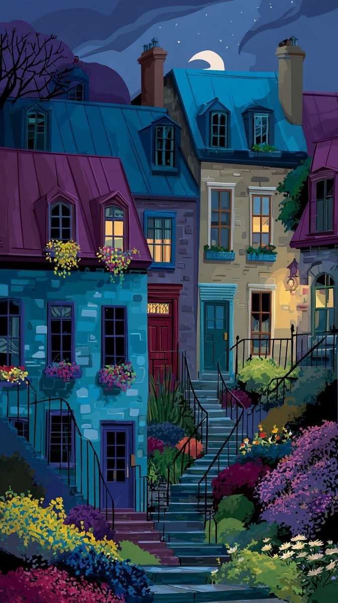 Le luci della notte puzzle online