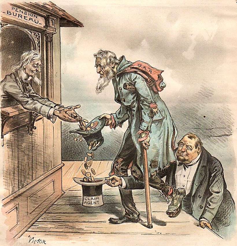 Gillam V -1889-09-28- À qui revient la part du lion puzzle en ligne