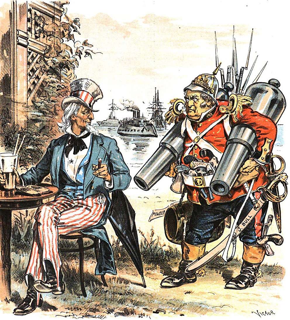 Gillam V -1890-07-26- Le bluff dans le conflit de pêche puzzle en ligne