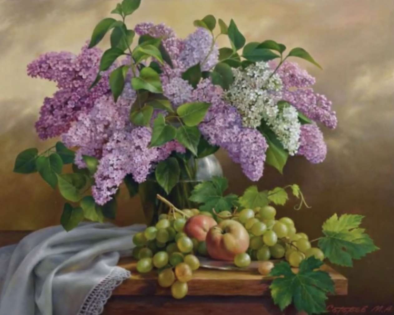 Lilas. puzzle en ligne