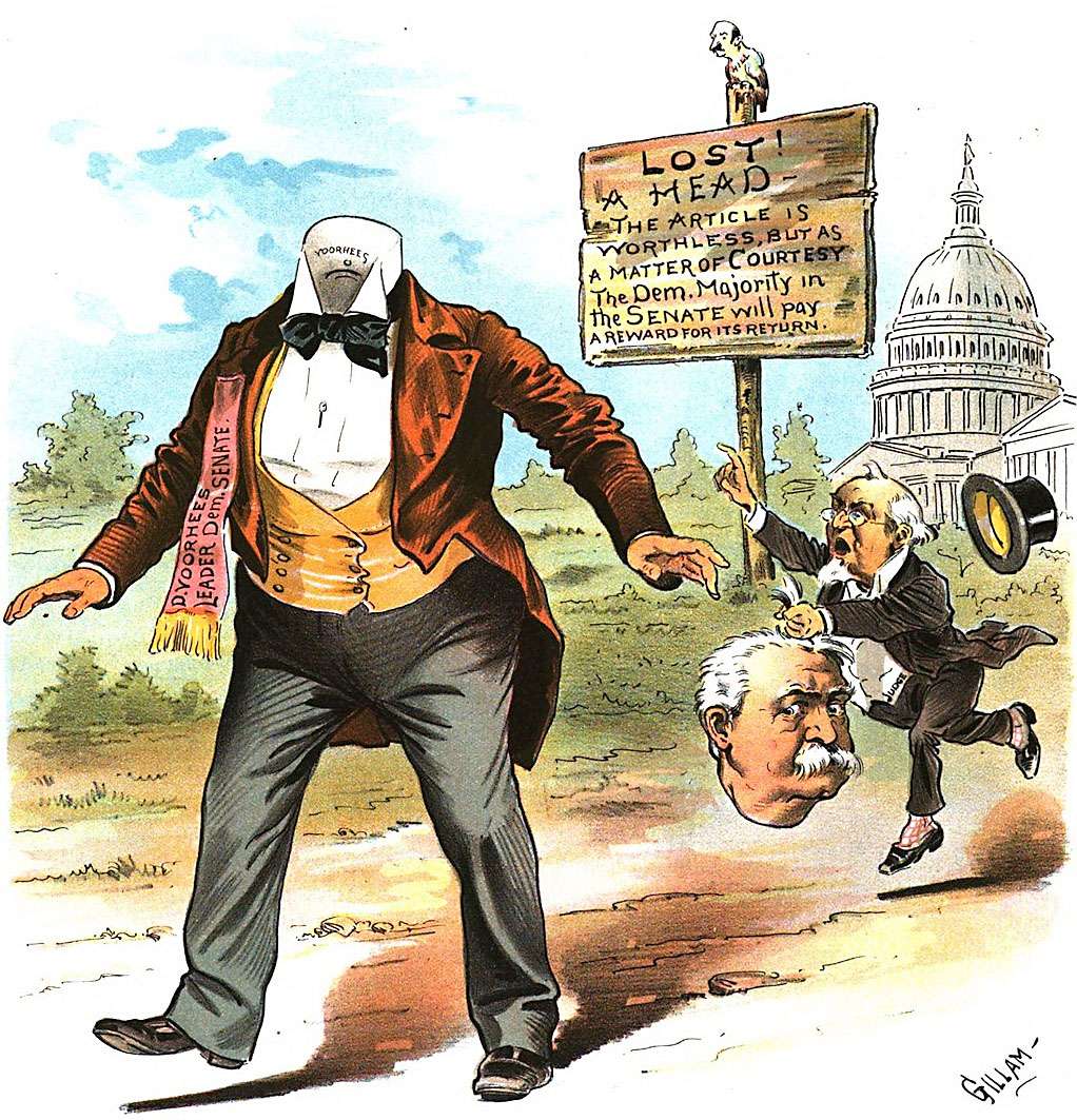 Gillam V -1893- The reason for the trouble online puzzle