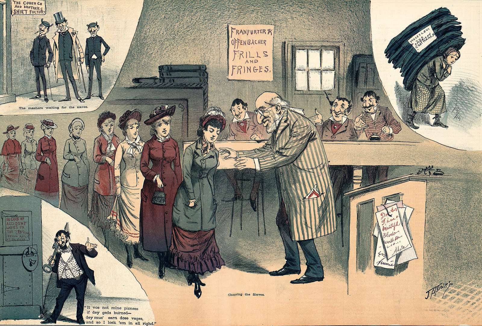 Wales JA -1882- A dolgozó rabszolgák kirakós online