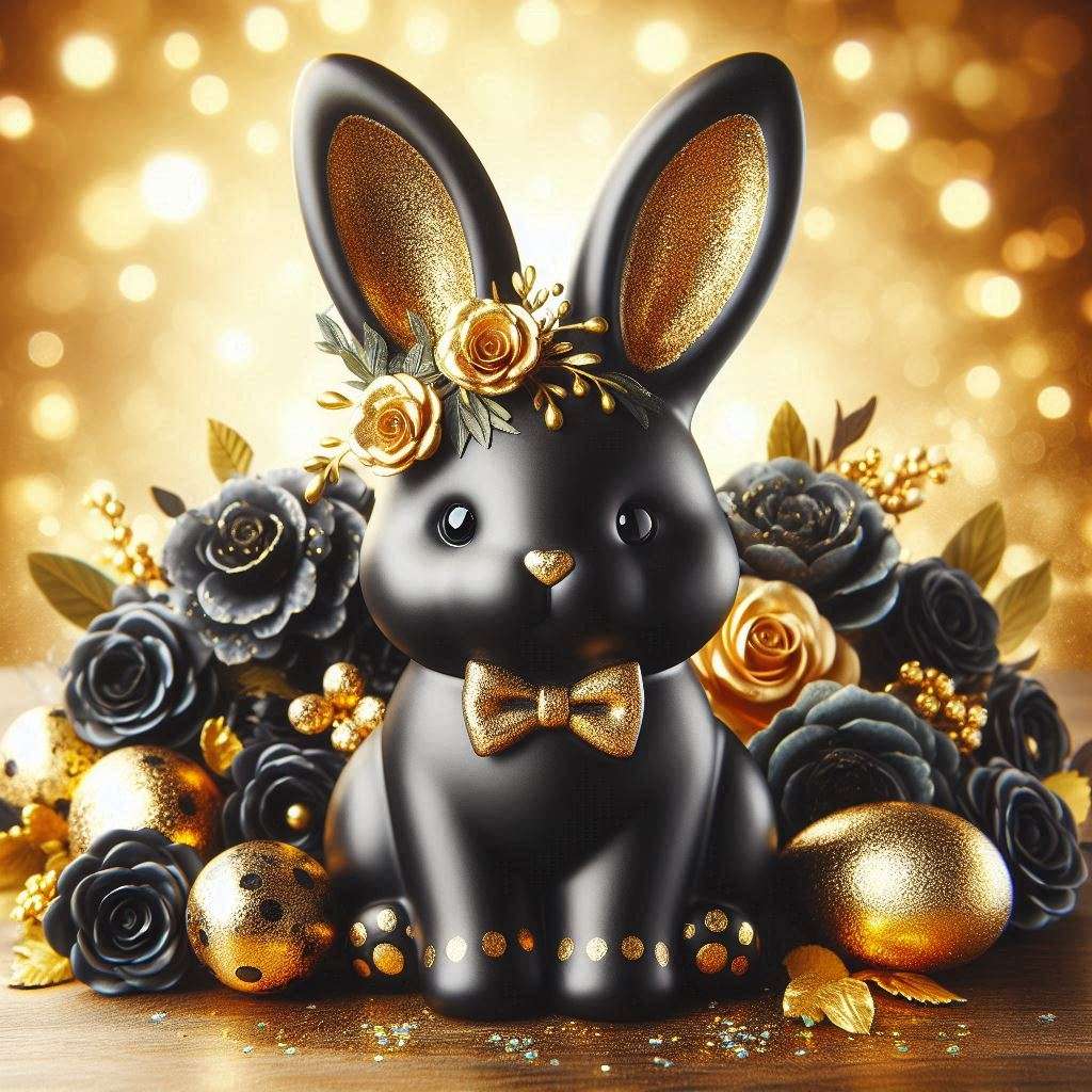 Ceramic bunny figurine jigsaw puzzle online