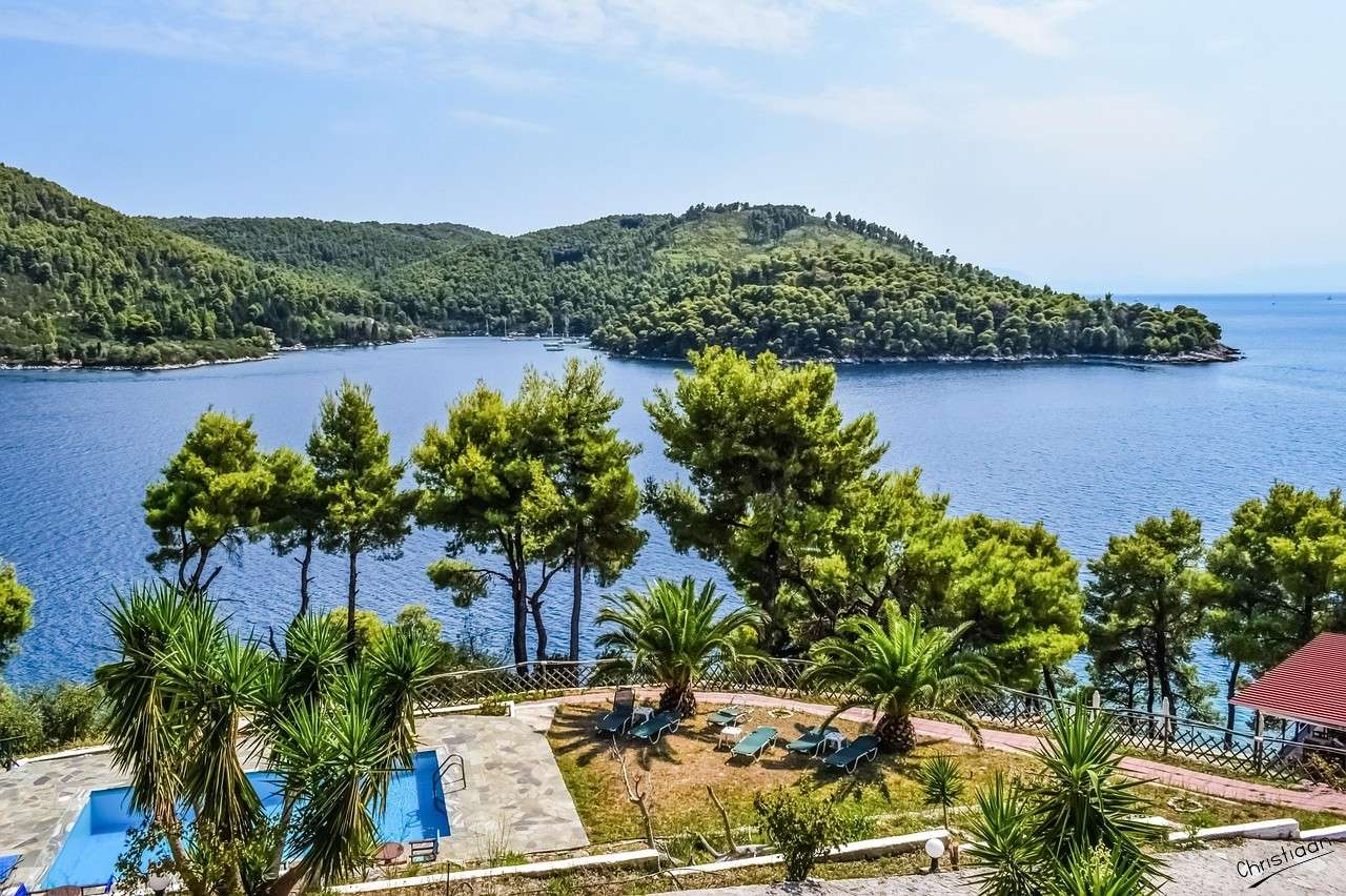 Grecia, skopelos, andrres. puzzle online