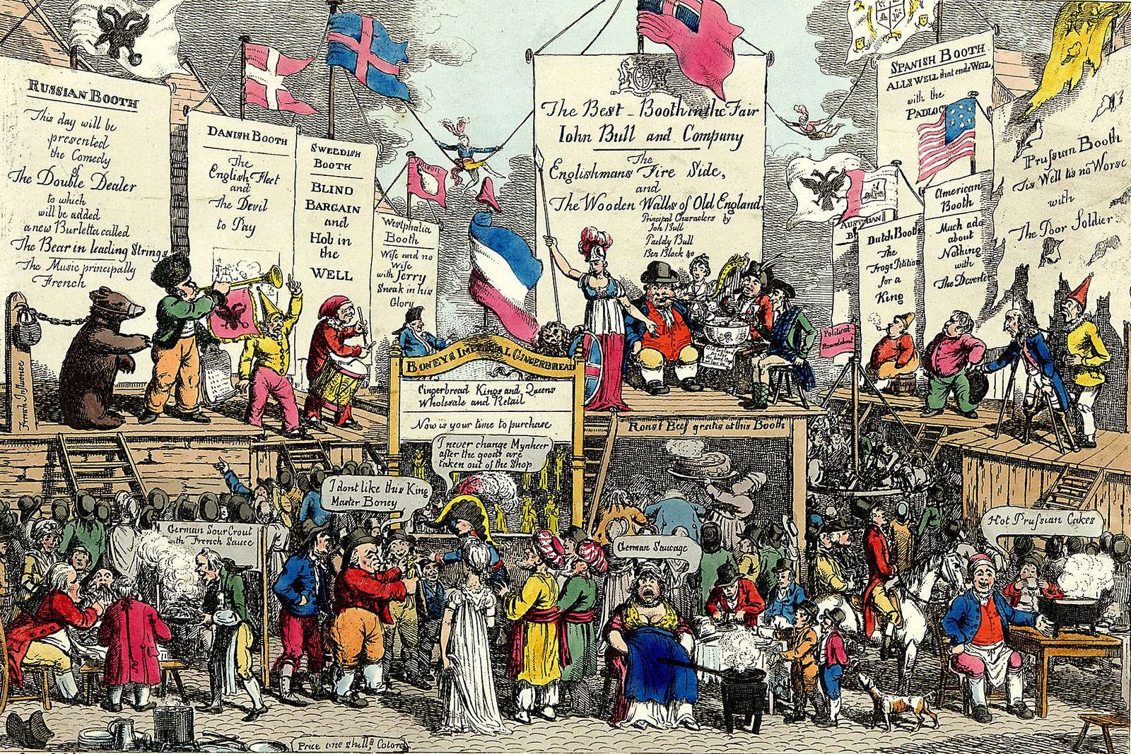 Woodward GM -1807- A Political Market jigsaw puzzle online