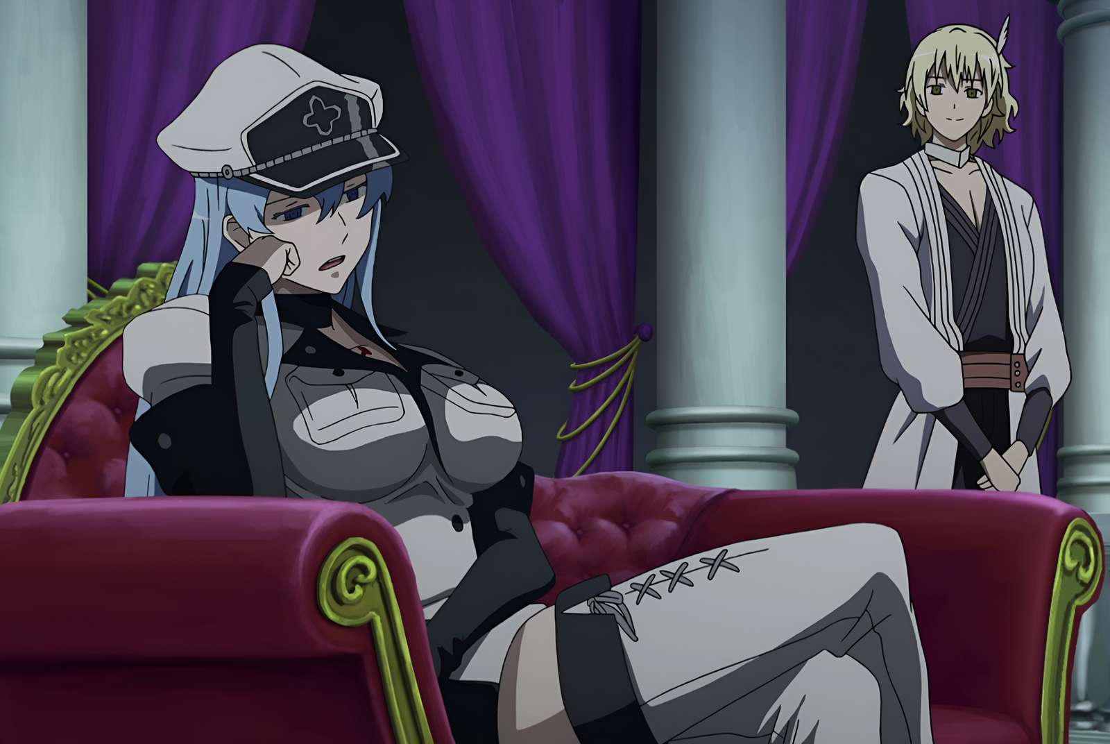 Esdeath And Run. jigsaw puzzle online