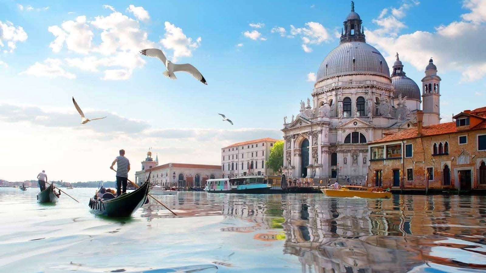 Basilica della Salute v Benátkách online puzzle