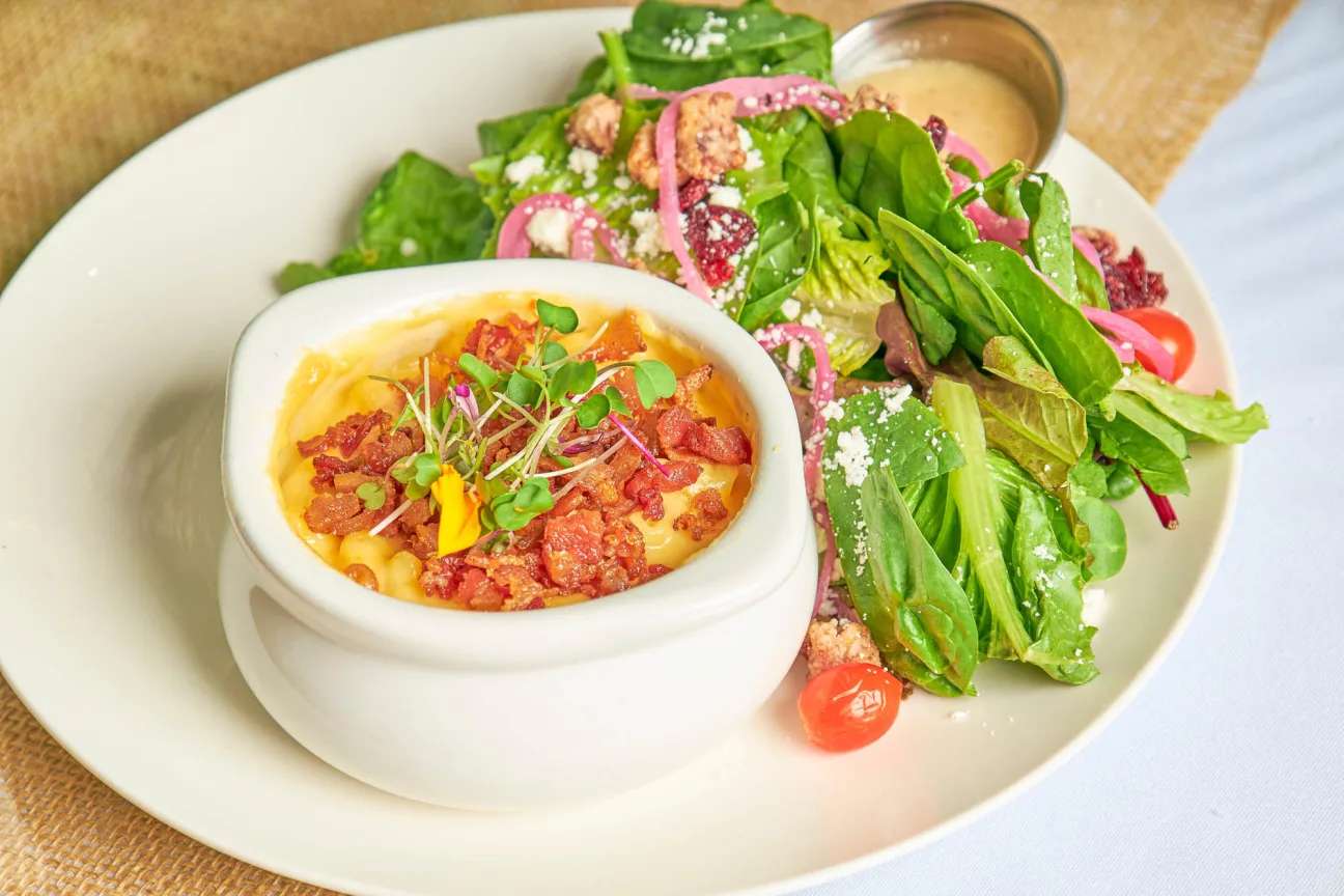 Zuppa e insalata puzzle online