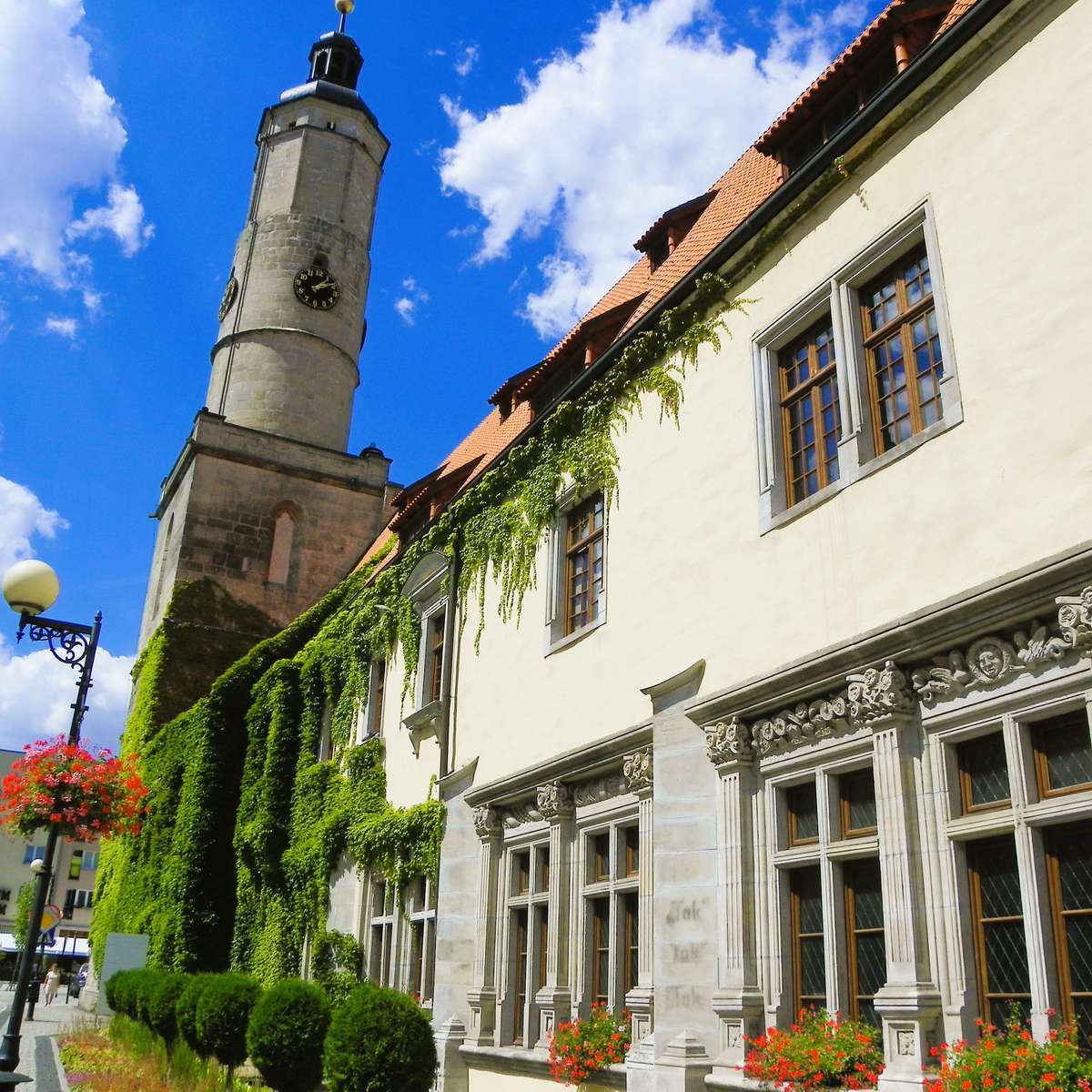 View of the town hall online puzzle