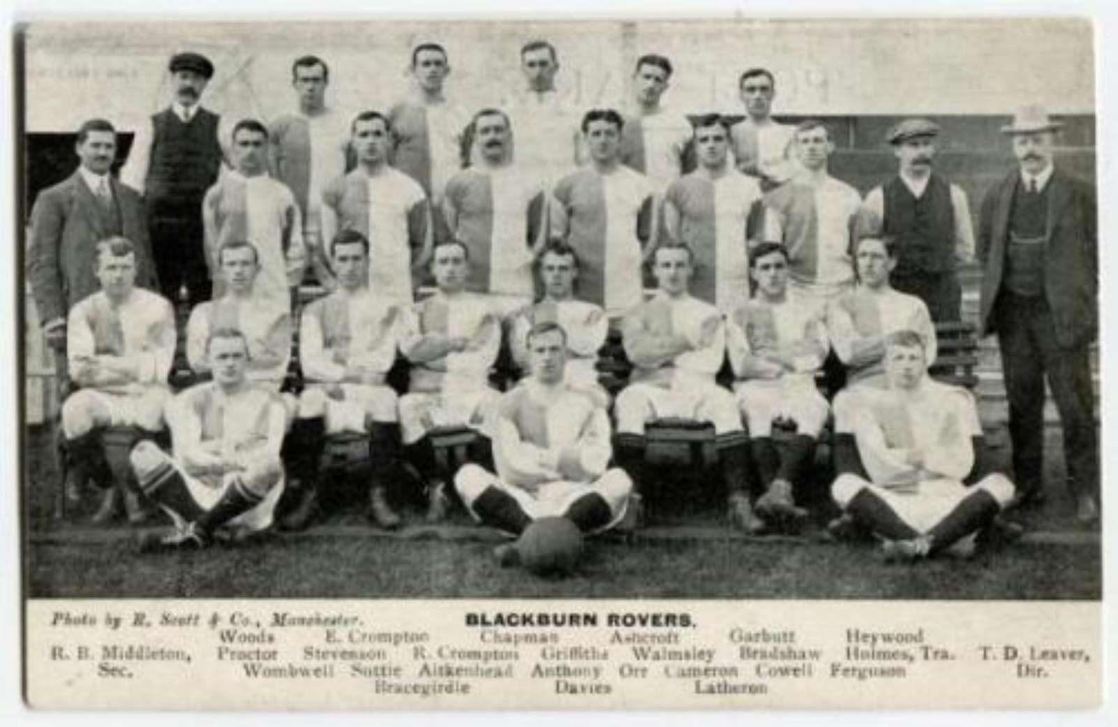 BLACKBURN ROVERS 1910-11 jigsaw puzzle online
