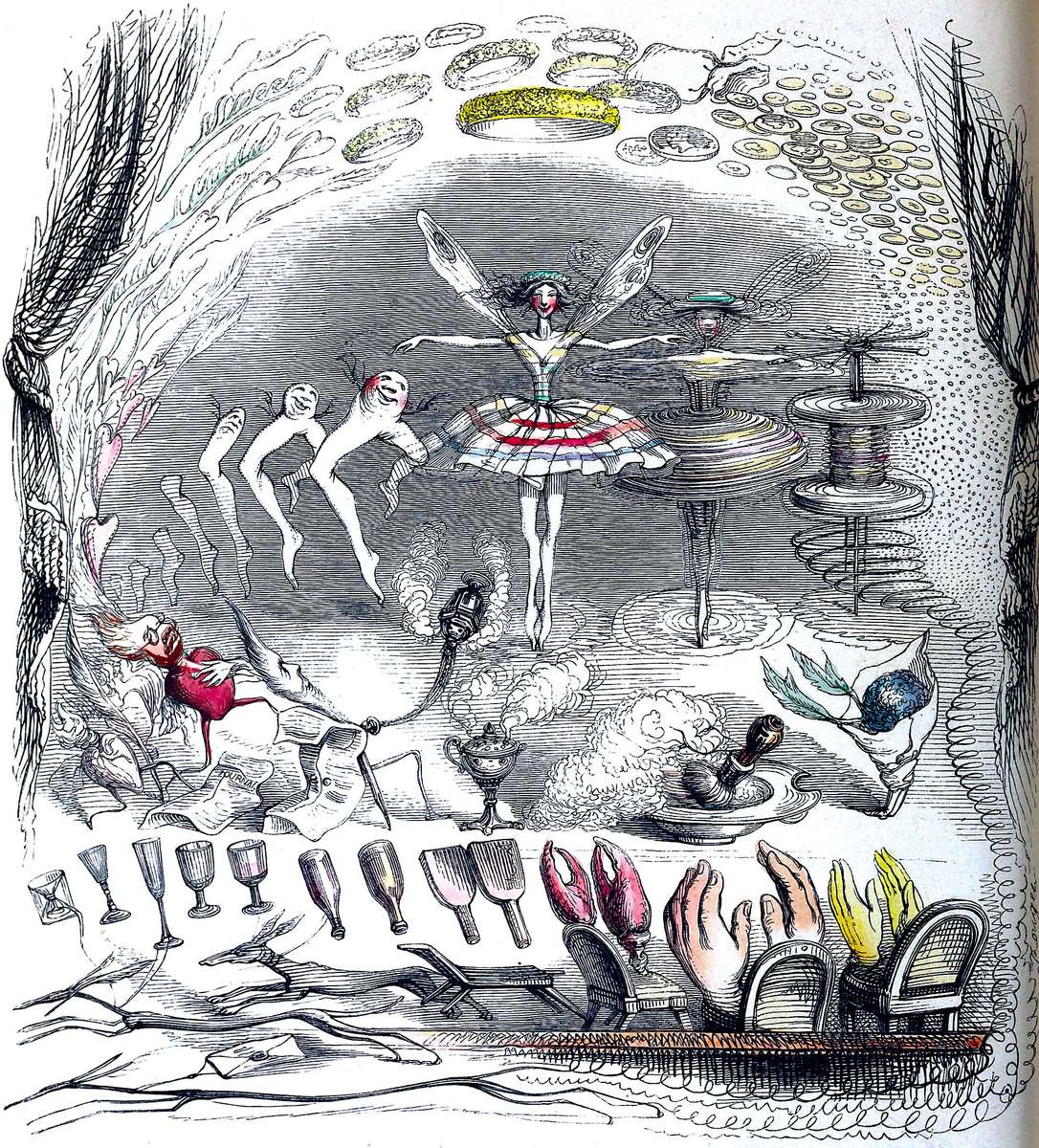 Grandville -1844- Marionetternas rike pussel på nätet