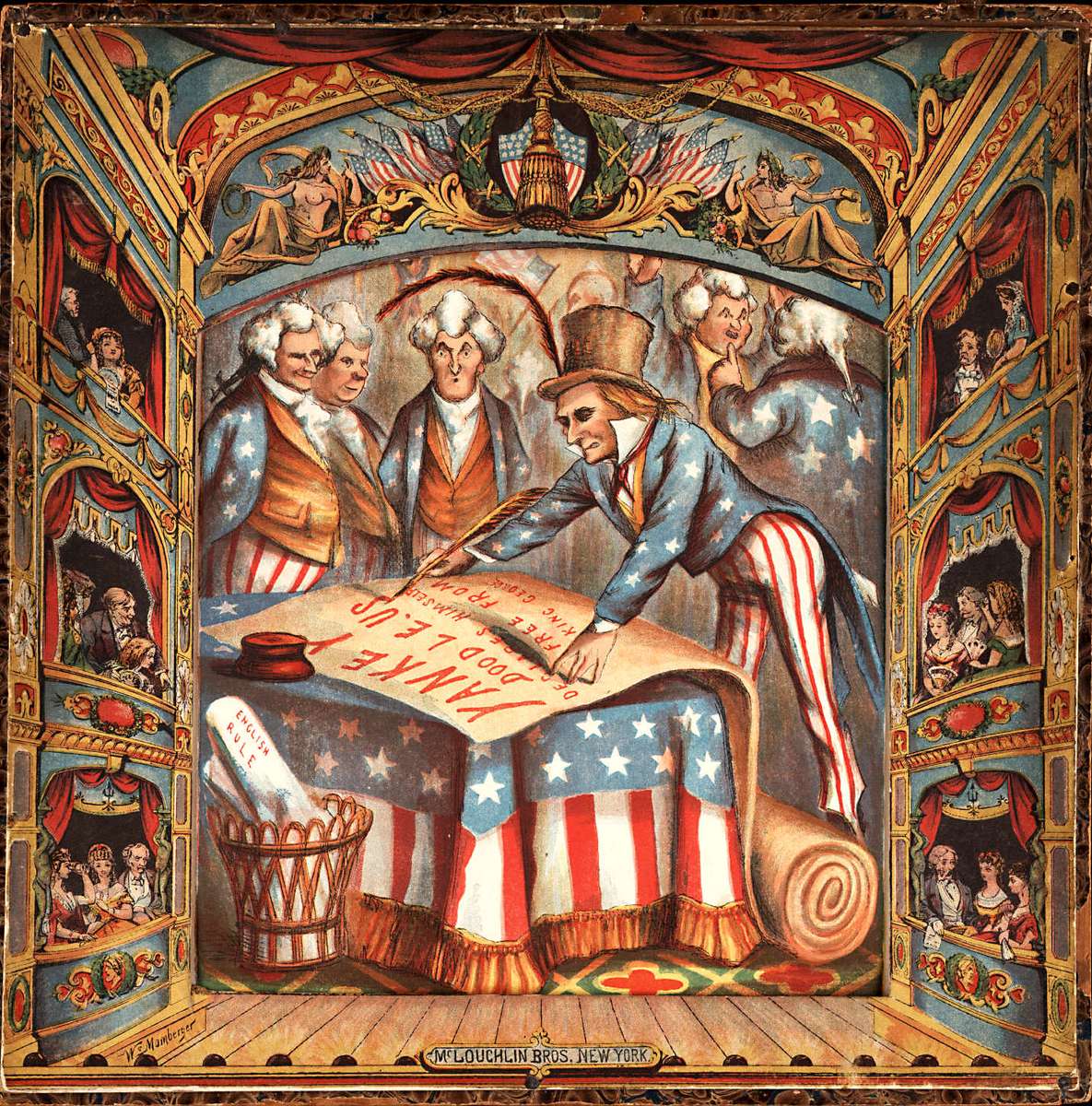 Nast T -1875- Rip van Winkle och Yankee Doodle pussel på nätet