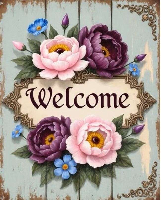 segno di benvenuto puzzle online