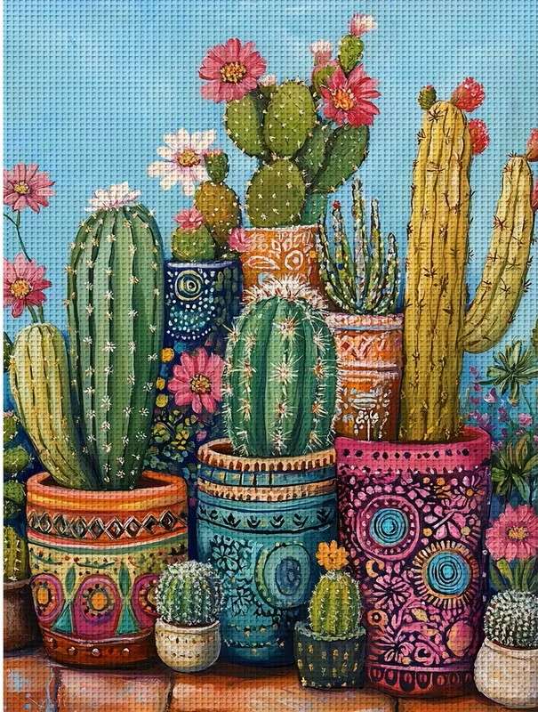 cactus in fiore puzzle online