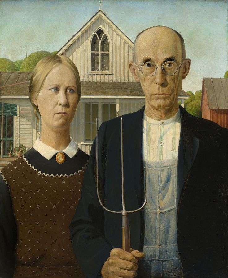 Grant WOOD puzzle online