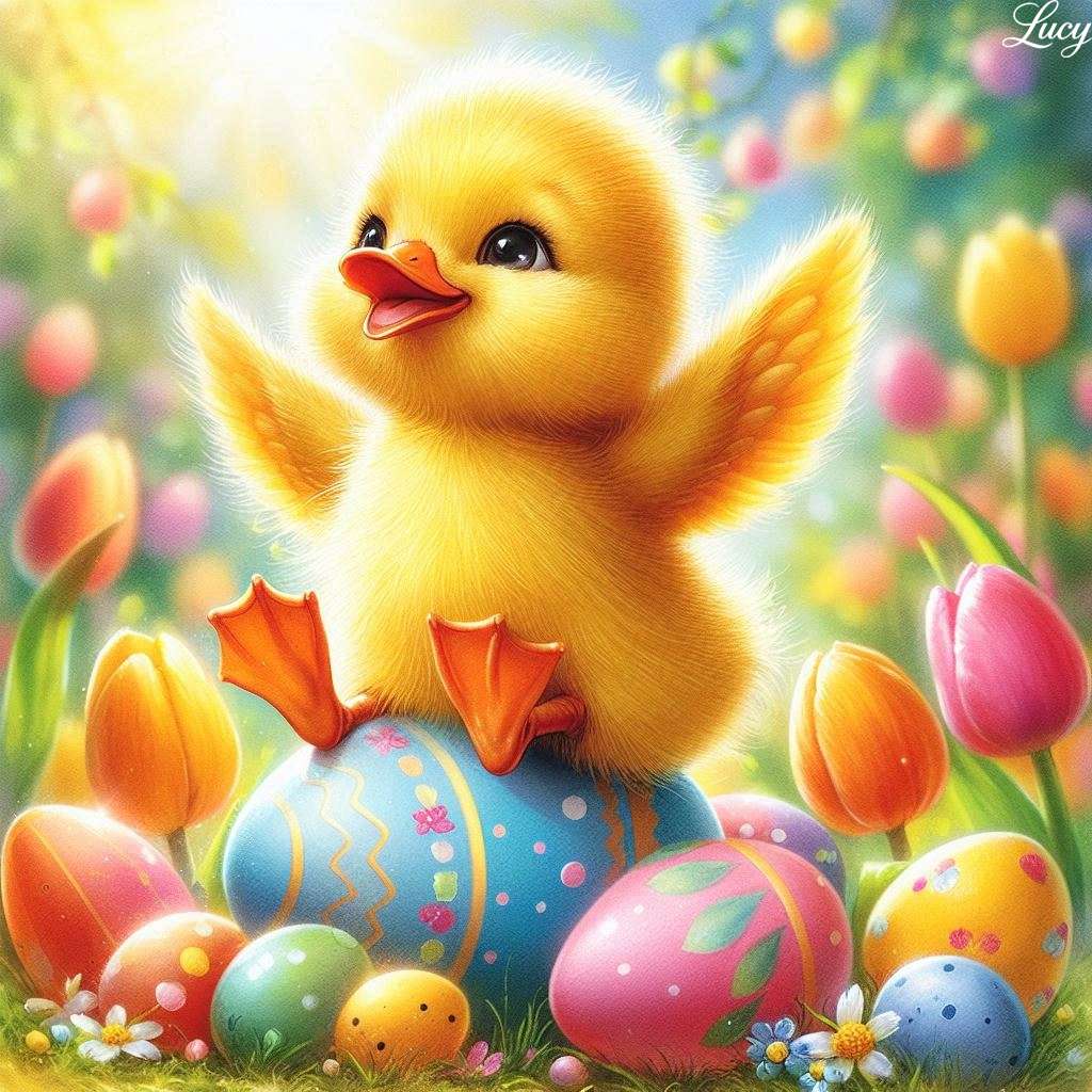 Anatroccolo giallo birichino puzzle online