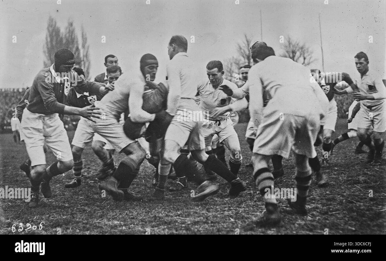 ENGLISCHE RUGBY-NATIONALMANNSCHAFT 1921 Online-Puzzle