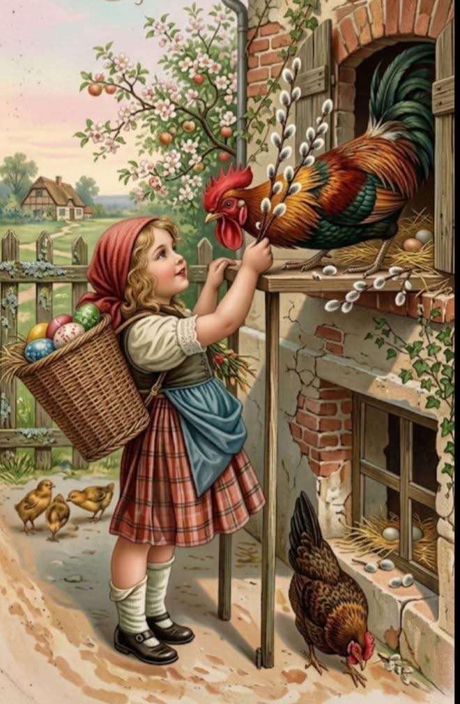 The chicken coop at Easter online puzzle