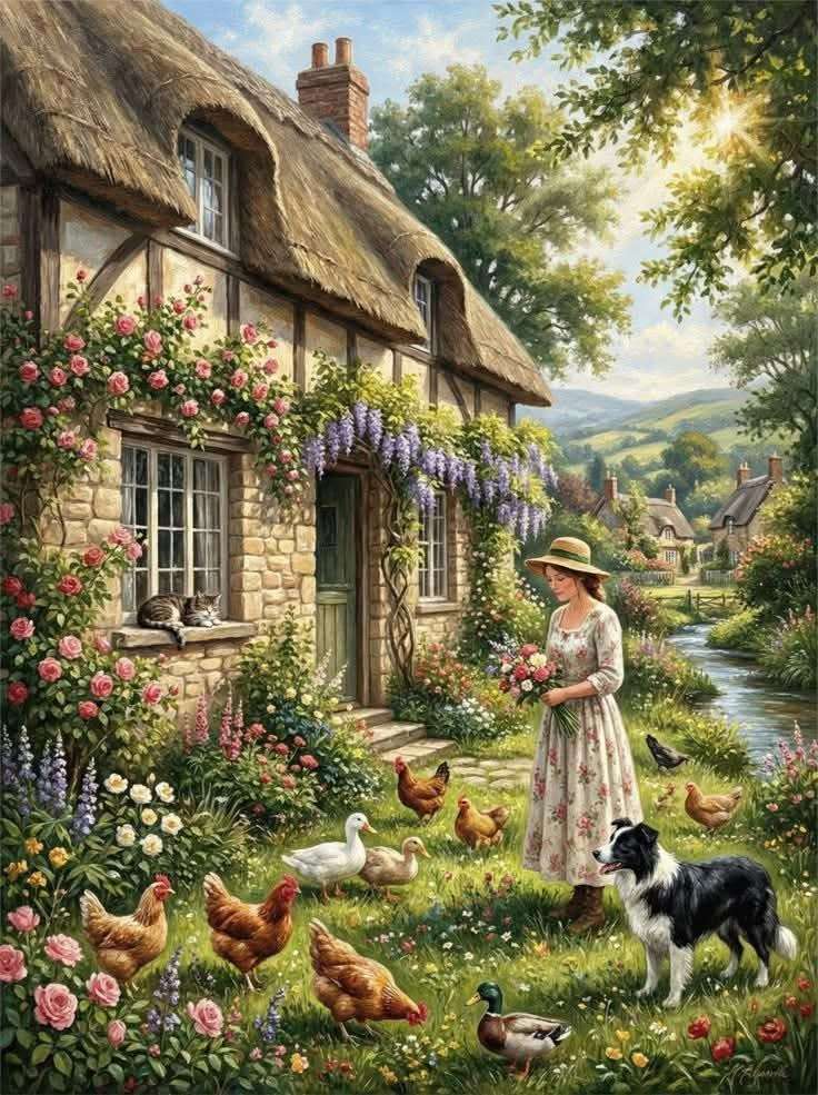 The girl on the farm online puzzle