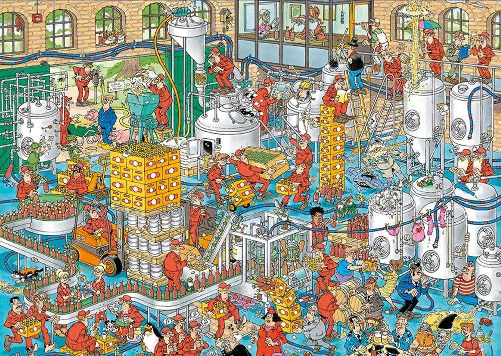 Jan van Haasteren Puzzlespiel online