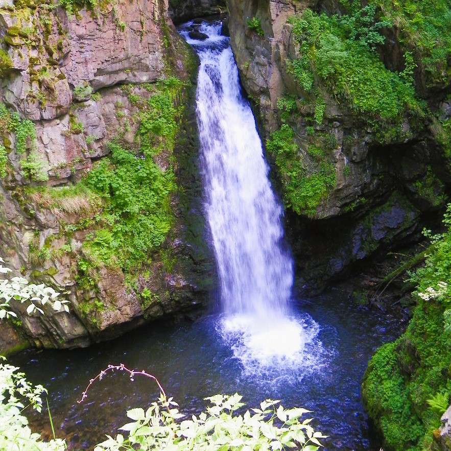 Wasserfall Online-Puzzle