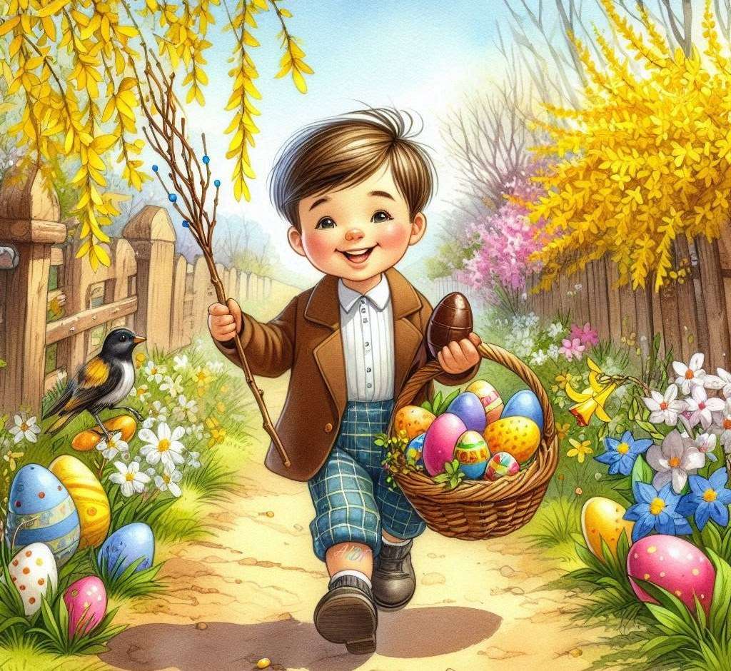 Easter mood online puzzle