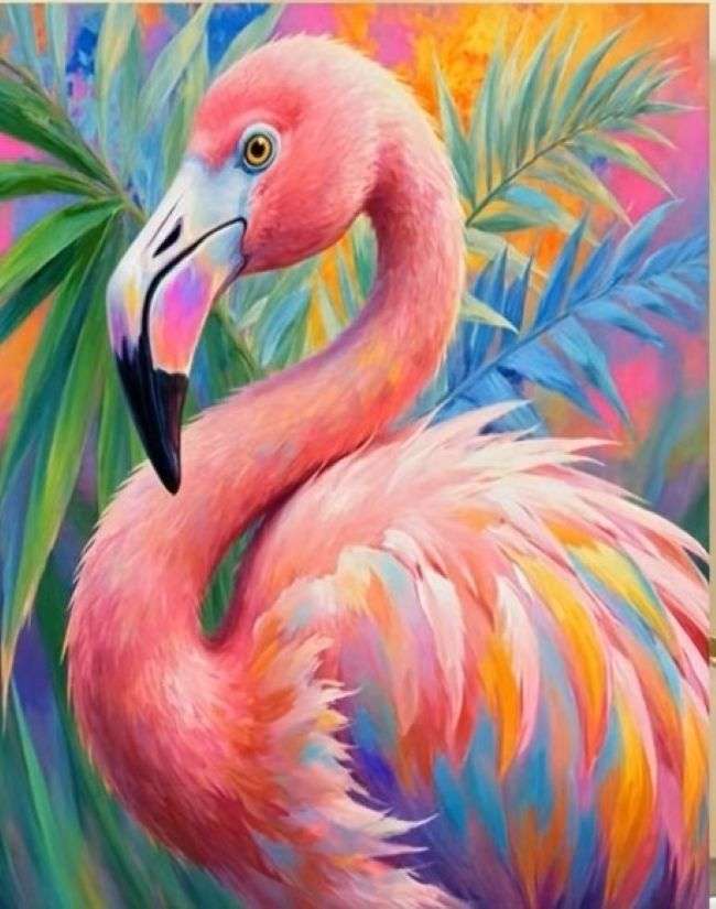 pink flamingo jigsaw puzzle online