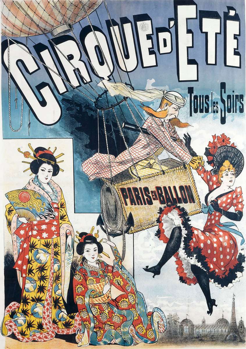Anonymus -1889- Summer circus every evening online puzzle