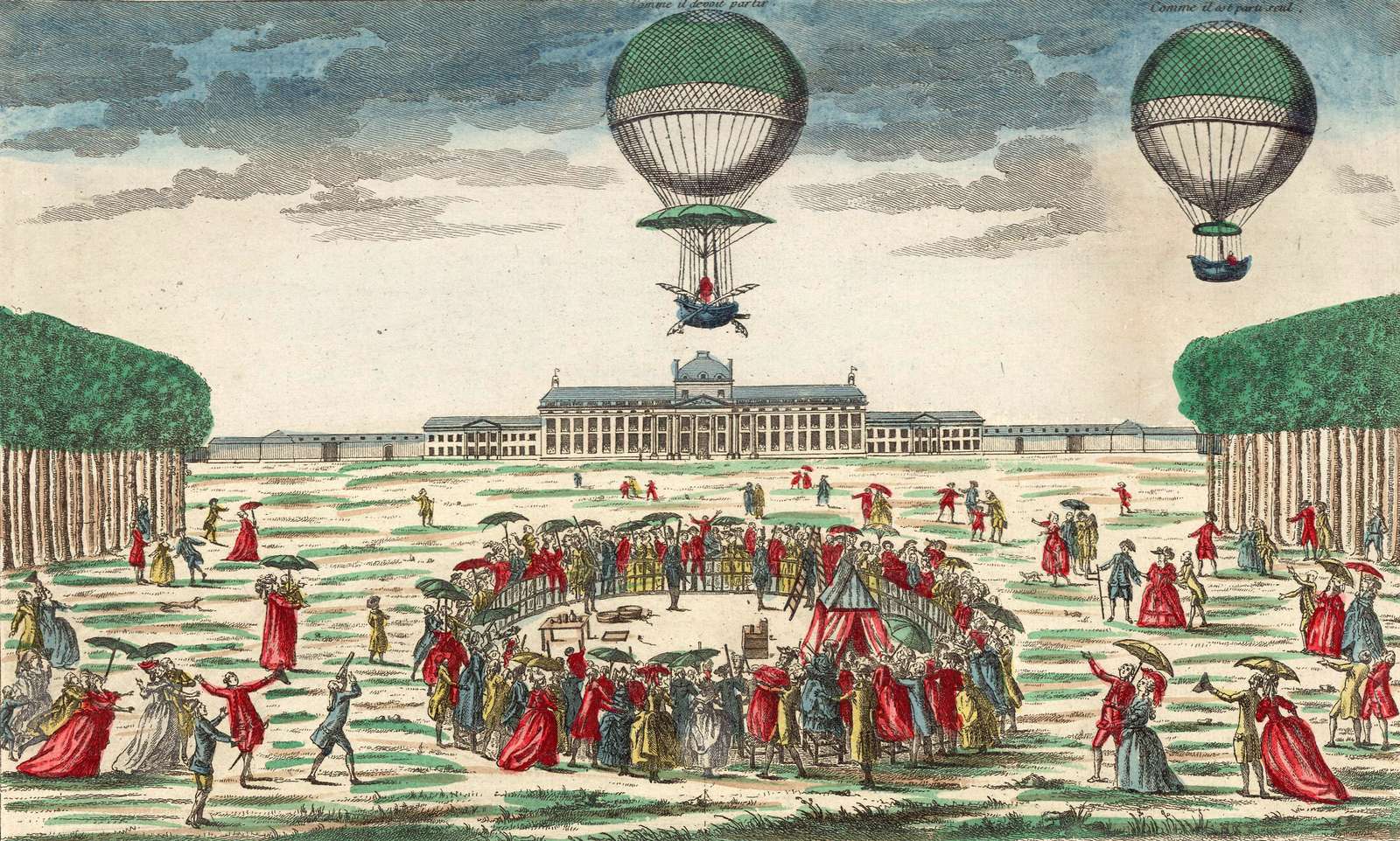 Blanchard JP -1784- Expérience avec des ballons puzzle en ligne